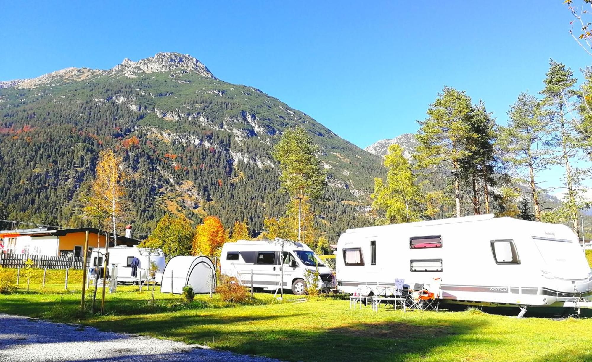 Camping Lechtal Vorderhornbach Eksteriør bilde