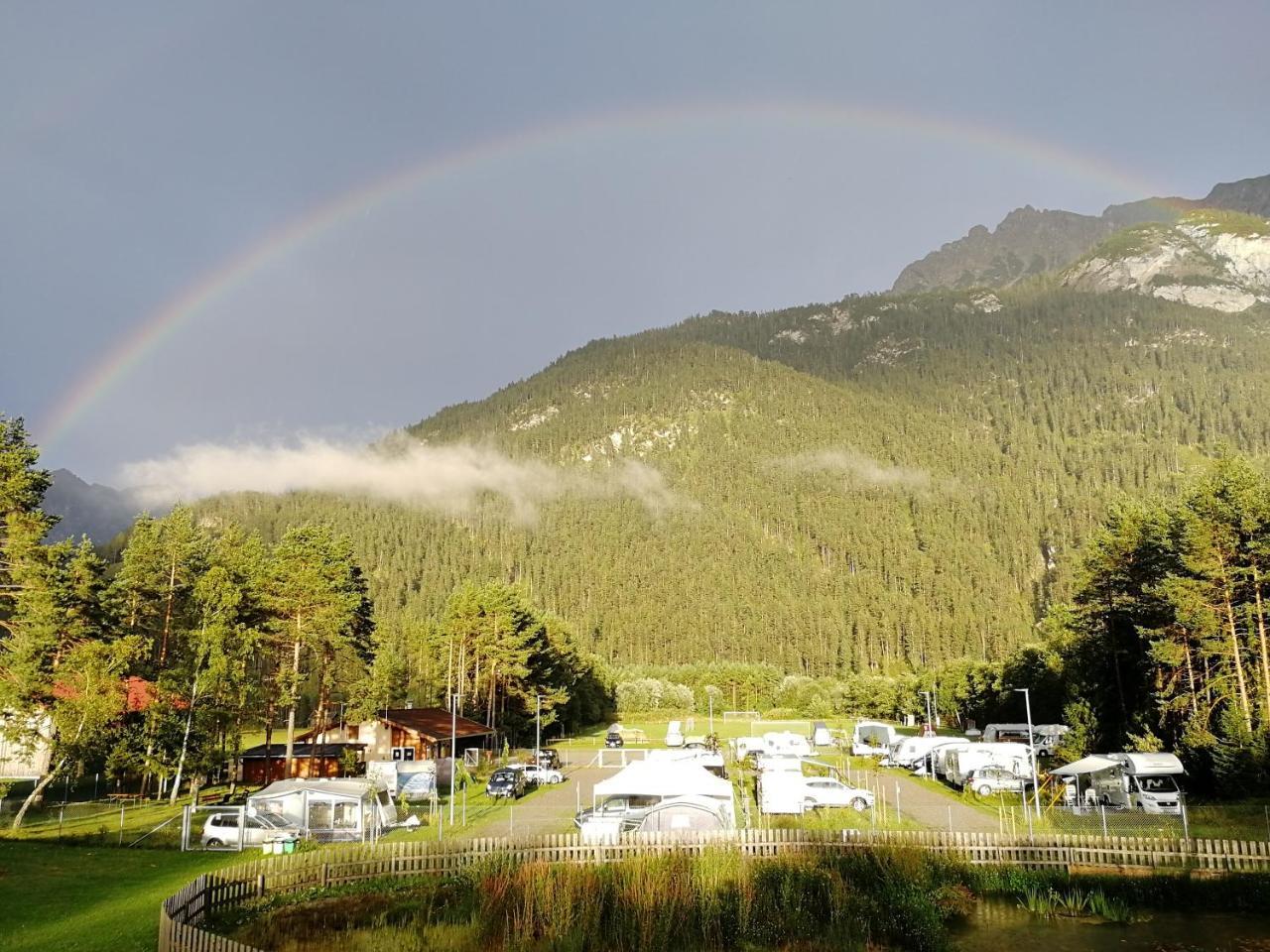 Camping Lechtal Vorderhornbach Eksteriør bilde
